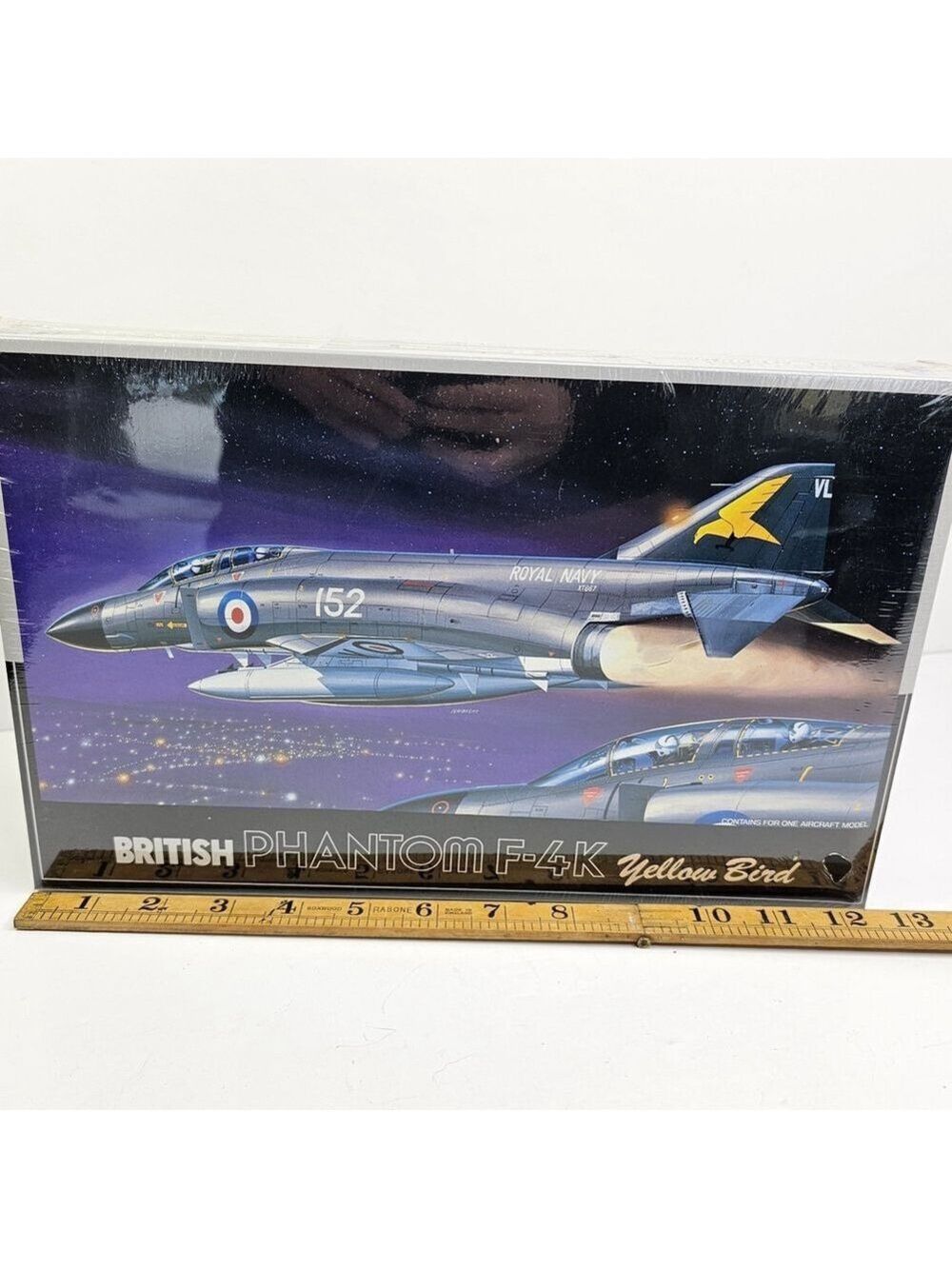 SEALED Fujimi 1/72 British Phantom F-4K Yellow Bird Model Kit H-8 Royal Navy New